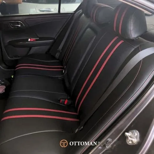 Honda Accord Eleven Series Black + Red — real install