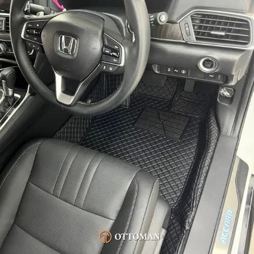 Honda Accord fitted with Classic Black 3D car mats
