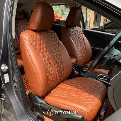 Honda City fitted with Full Caramel seat covers