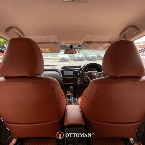 Honda City Adamas Series Full Caramel — real install