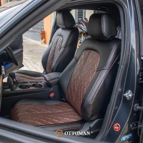 Honda Civic Adamas Series Brown & Black — real install