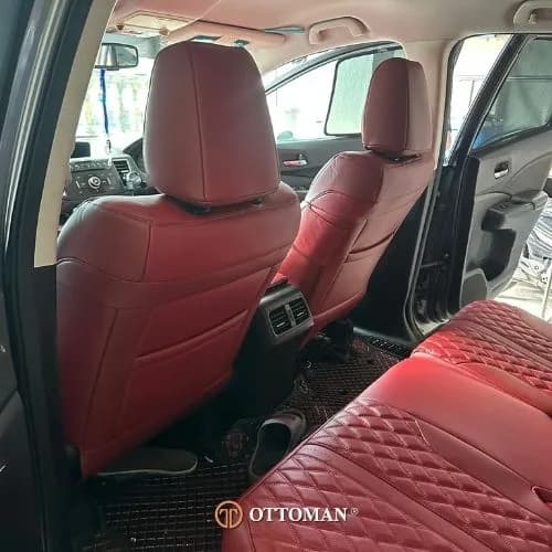 Honda CRV Adamas Series Full Maroon — real install