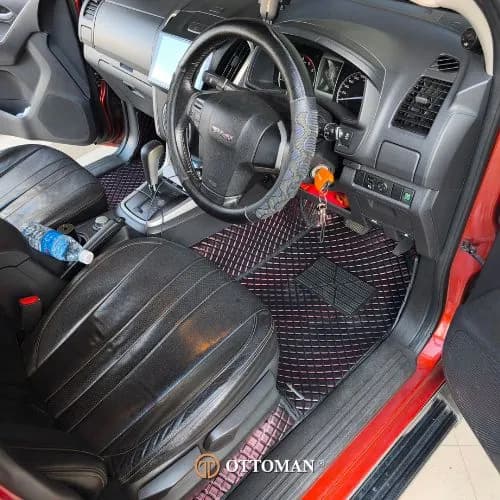 Isuzu D-Max Galaxy Series Red — real install