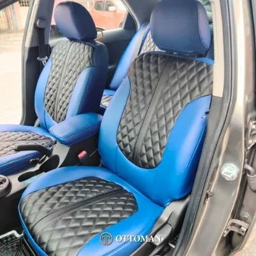 Kia Forte Adamas Series Black & Sapphire Blue — real install