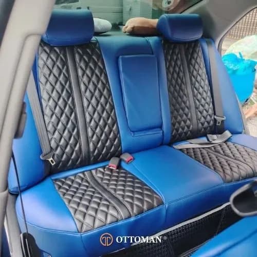 Kia Forte Adamas Series Black & Sapphire Blue — real install