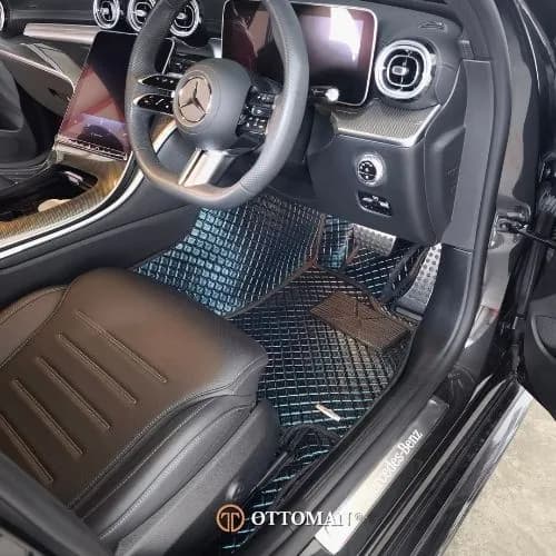 Mercedes Benz C-Class Galaxy Series Blue — real install