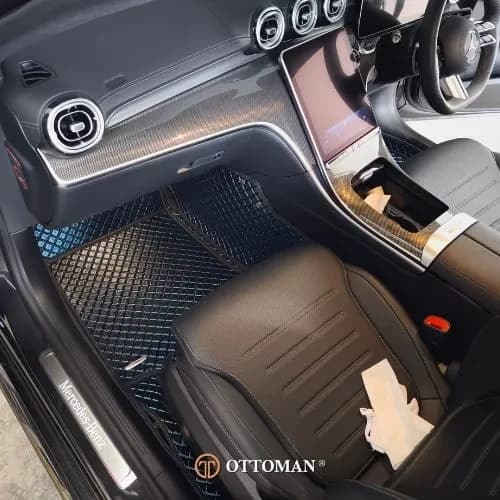 Mercedes Benz C-Class Galaxy Series Blue — real install