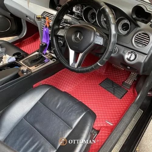 Mercedes Benz C-Class Classic Series Red — real install