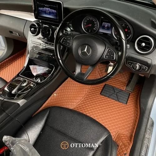 Mercedes Benz C-Class Classic Series Porsche Orange — real install