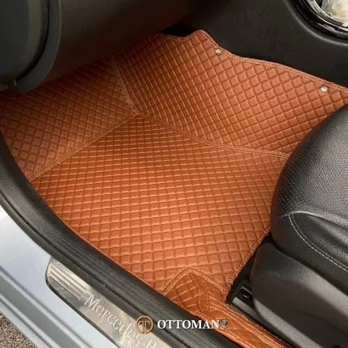 Mercedes Benz C-Class Classic Series Porsche Orange — real install