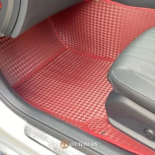 Mercedes Benz E-Class Titanium Series Maroon — real install