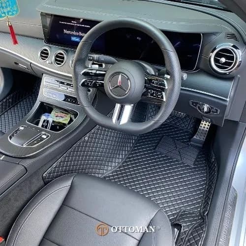Mercedes Benz E-Class Classic Series Black — real install