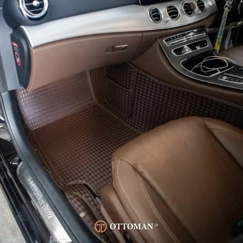 Mercedes Benz E-Class Titanium Series Brown — real install