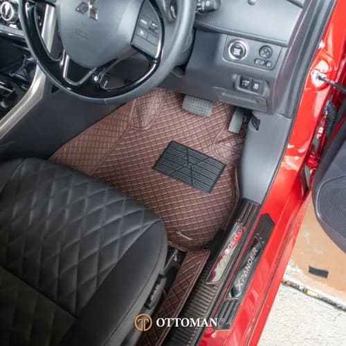 Mitsubishi Xpander fitted with Brown 3D car mat