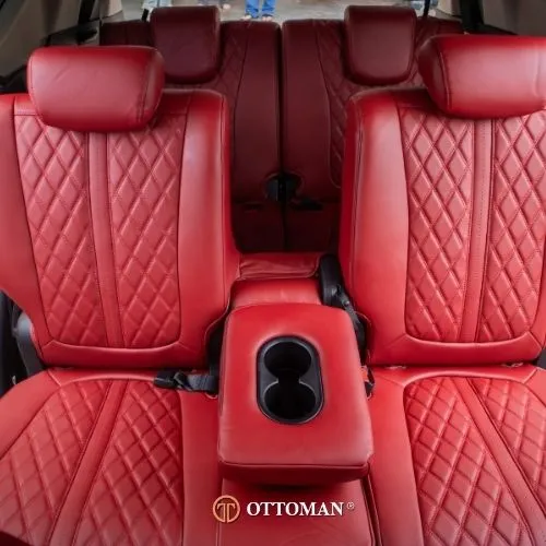 Mitsubishi Xpander Adamas Series Full Maroon — real install