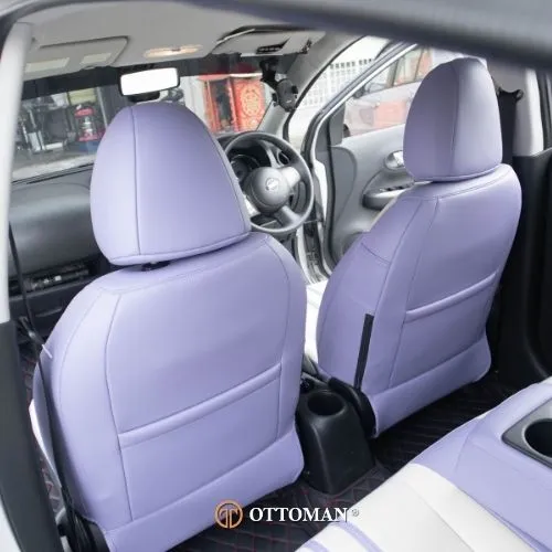 Nissan Almera Eleven Series White & Purple + Purple — real install