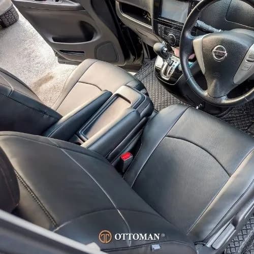 Nissan Serena fitted with Full Black seat covers