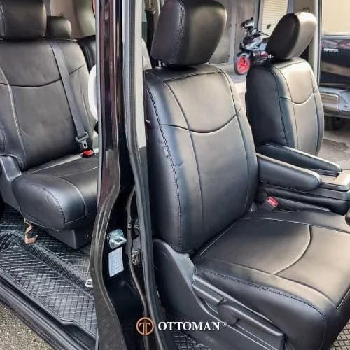 Nissan Serena fitted with Full Black seat covers