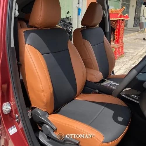 Perodua Alza Origin Series Black & Caramel — real install