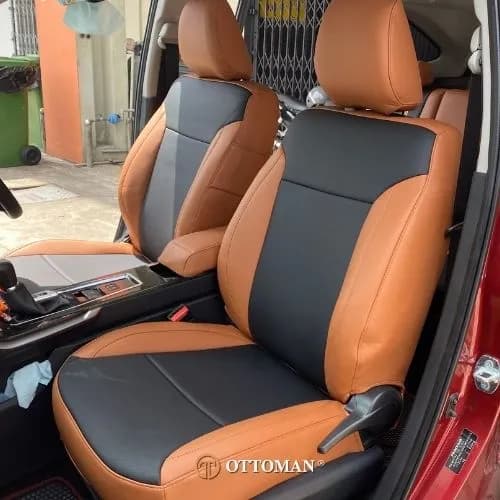 Perodua Alza Origin Series Black & Caramel — real install