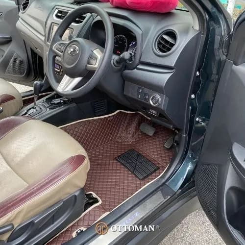 Perodua Aruz Titanium Series Brown — real install