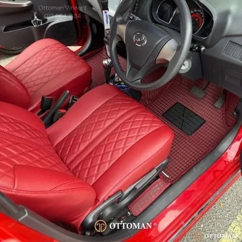 Perodua Axia Ottoman — real install