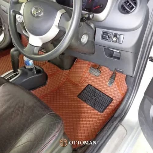 Perodua Myvi Classic Series Porsche Orange — real install
