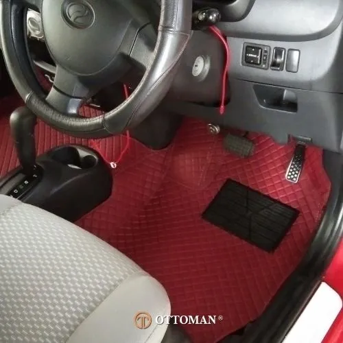 Perodua Myvi Classic Series Red — real install