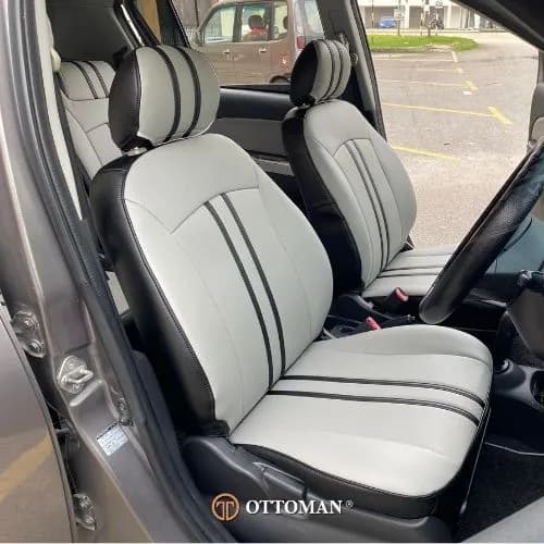Perodua Myvi Eleven Series Grey & Black + Black — real install