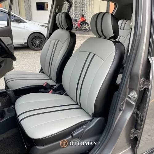 Perodua Myvi Eleven Series Grey & Black + Black — real install