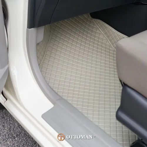 Perodua Myvi fitted with Grey 3D car mats