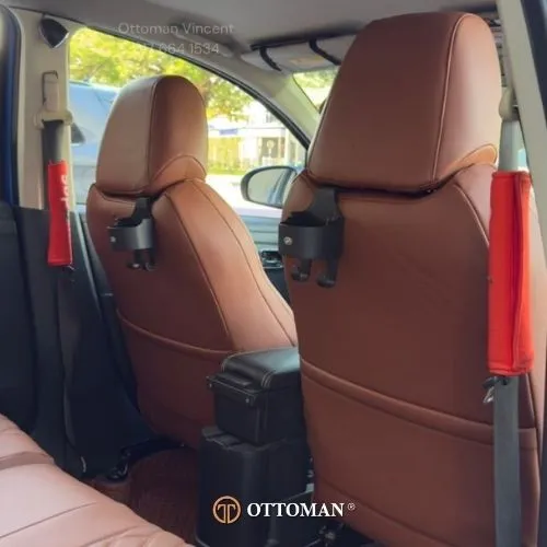 Perodua Myvi fitted with Full Caramel seat covers