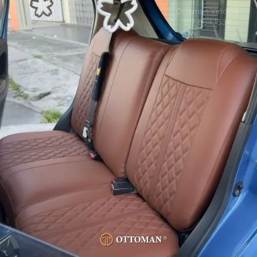 Perodua Myvi Adamas Series Full Caramel — real install