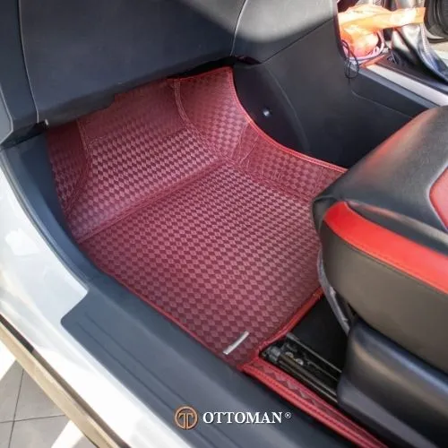 Perodua Myvi Titanium Series maroon — real install