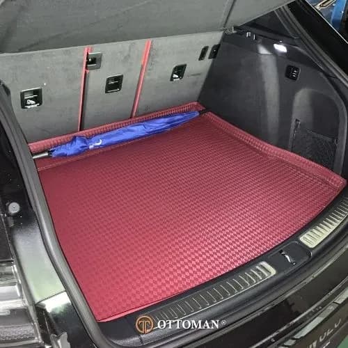Porsche Macan Titanium Series maroon — real install