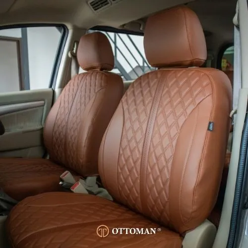 Proton Ertiga Adamas Series Full Caramel — real install