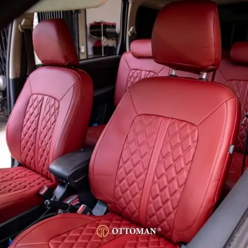 Proton Exora Adamas Series Full Maroon — real install