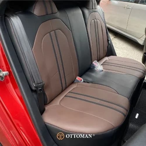 Proton Iriz Eleven Series Brown & Black + Black — real install