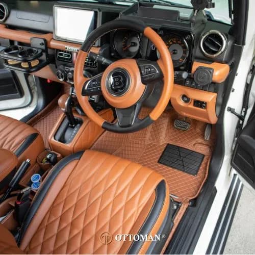 Suzuki Jimny Classic Series Porsche Orange — real install
