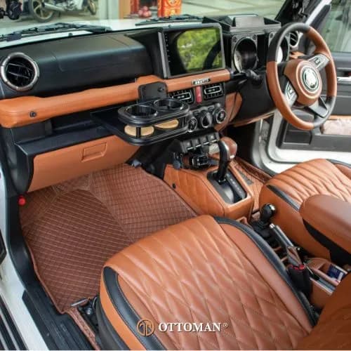 Suzuki Jimny Classic Series Porsche Orange — real install