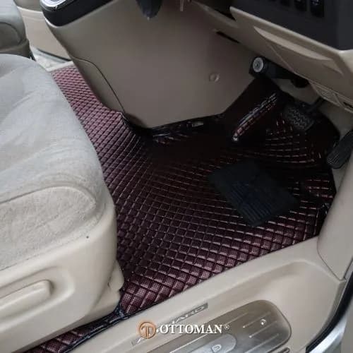 Toyota Alphard Galaxy Series Red — real install