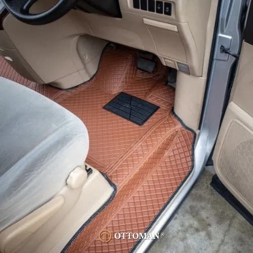 Toyota Alphard Classic Series Porsche Orange — real install