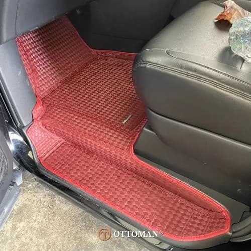 Toyota Alphard Titanium Series maroon — real install