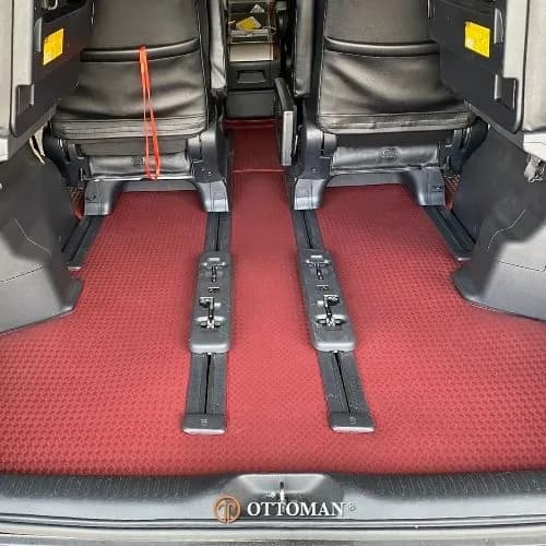Toyota Alphard Titanium Series maroon — real install