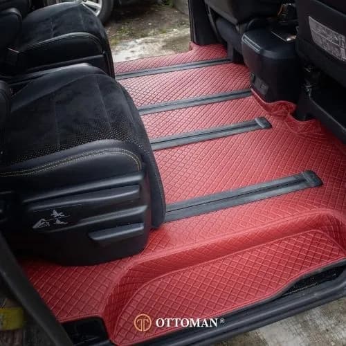 Toyota Alphard Classic Series Red — real install