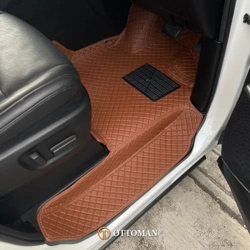 Toyota Alphard Classic Series Porsche Orange — real install