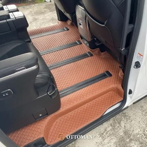 Toyota Alphard Classic Series Porsche Orange — real install