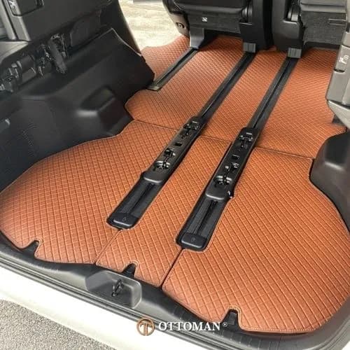 Toyota Alphard Classic Series Porsche Orange — real install