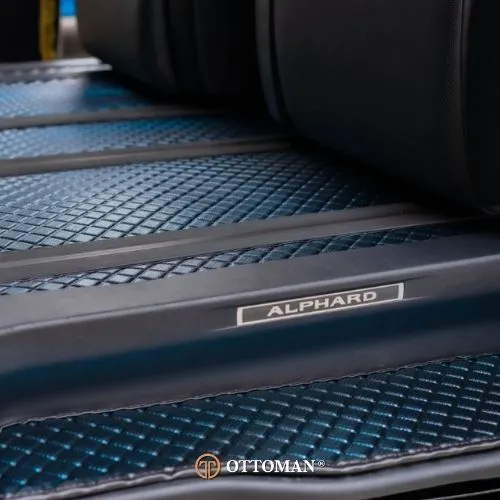 Toyota Alphard Galaxy Series Blue — real install