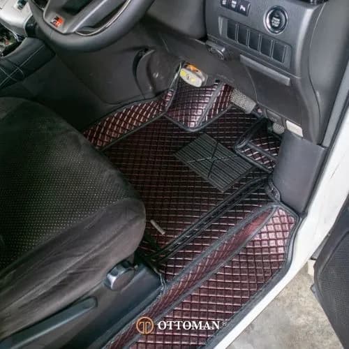 Toyota Alphard Galaxy Series Red — real install